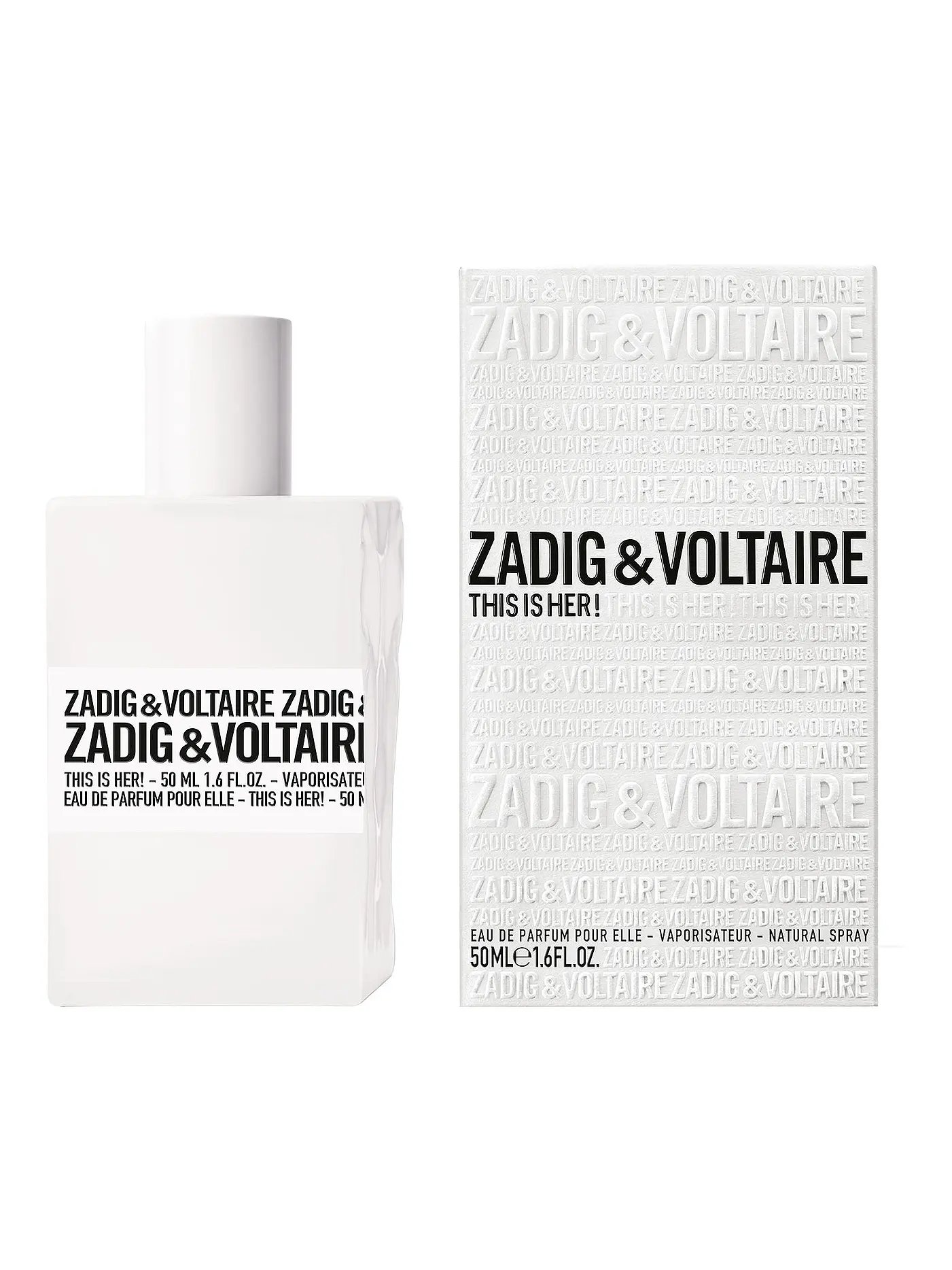 ZADIG & VOLTAIRE | This is Her! Eau de Parfum Vaporisateur 50ml | 